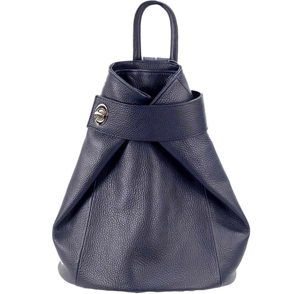 Springs Italian Leather Convertible Backpack - Made In Italy