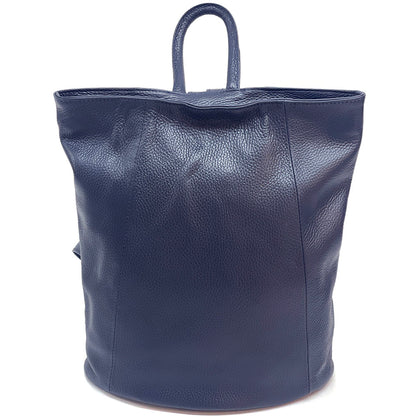 Springs Italian Leather Convertible Backpack - Made In Italy