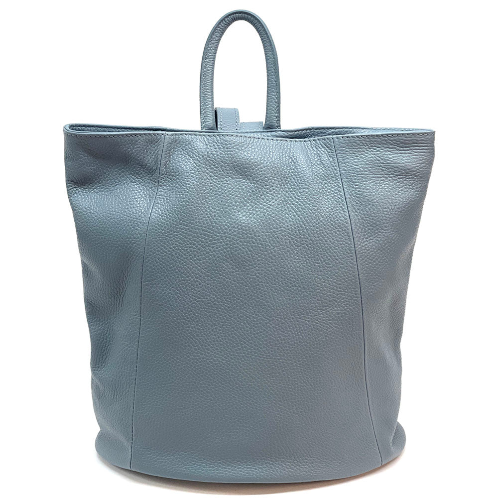 Springs Italian Leather Convertible Backpack - Made In Italy