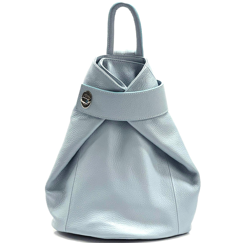Springs Italian Leather Convertible Backpack - Made In Italy