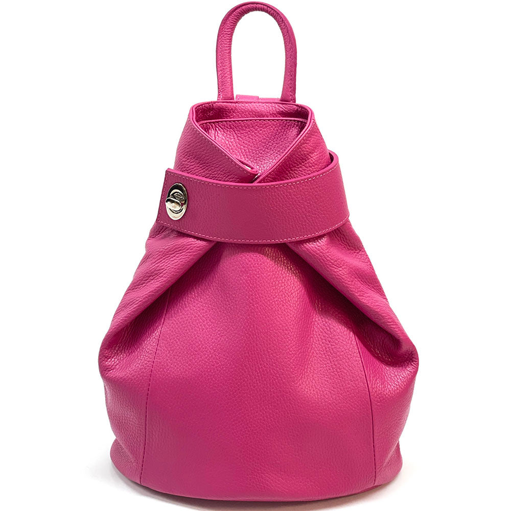 Springs Italian Leather Convertible Backpack - Made In Italy