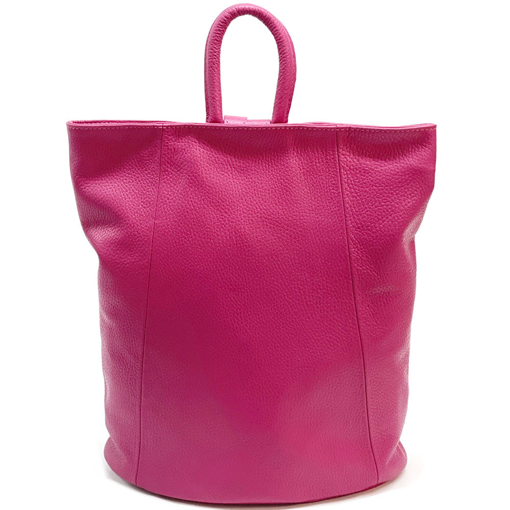 Springs Italian Leather Convertible Backpack - Made In Italy