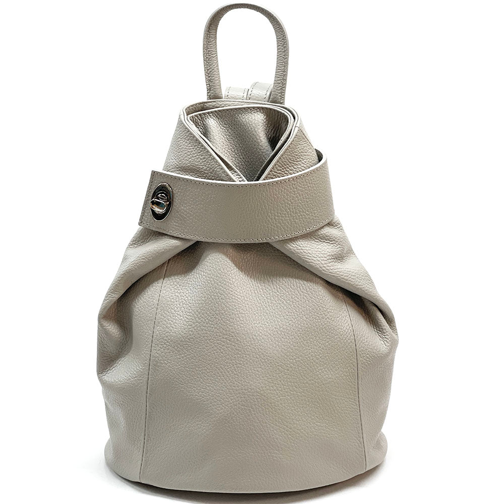 Springs Italian Leather Convertible Backpack - Made In Italy