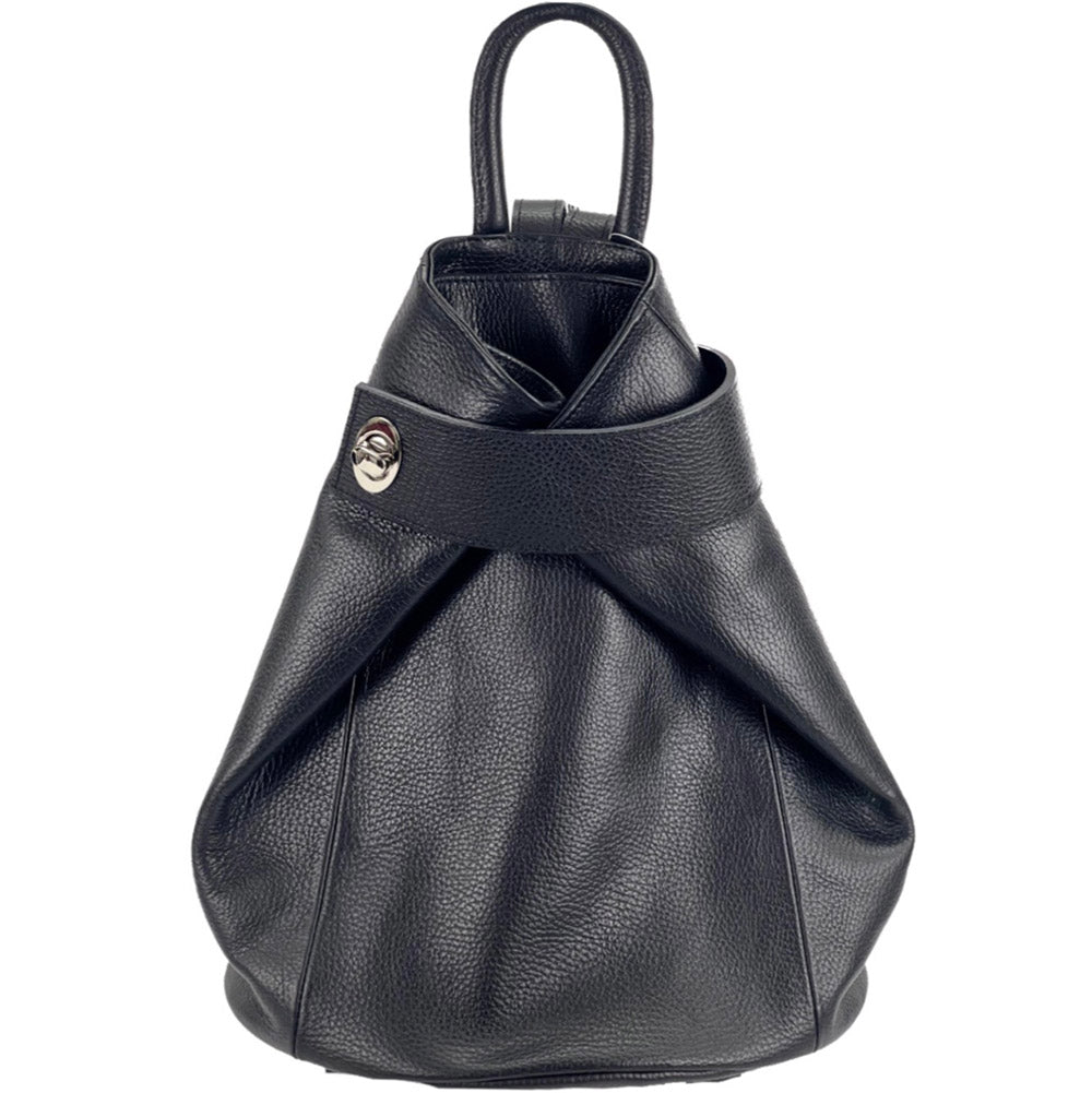 Springs Italian Leather Convertible Backpack - Made In Italy