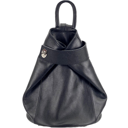 Springs Italian Leather Convertible Backpack - Made In Italy