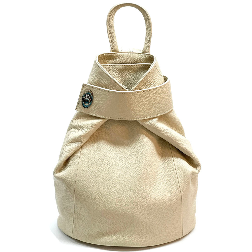 Springs Italian Leather Convertible Backpack - Made In Italy