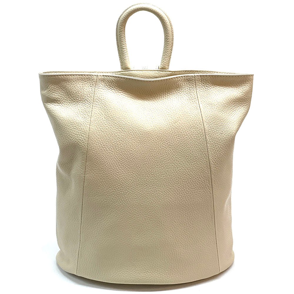 Springs Italian Leather Convertible Backpack - Made In Italy