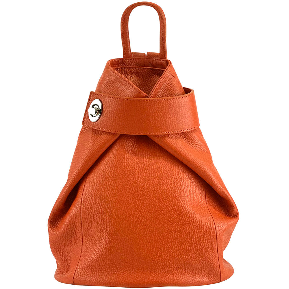 Springs Italian Leather Convertible Backpack - Made In Italy