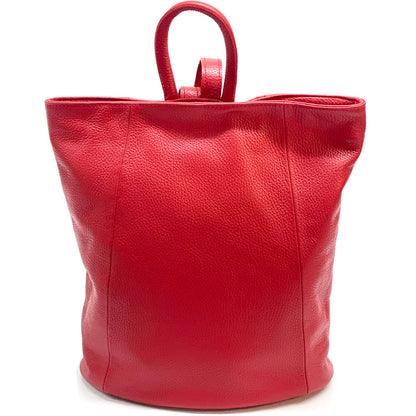 Springs Italian Leather Convertible Backpack - Made In Italy