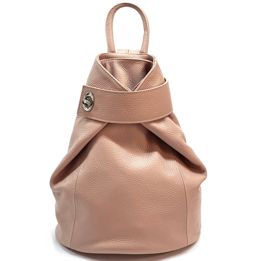 Springs Italian Leather Convertible Backpack - Made In Italy