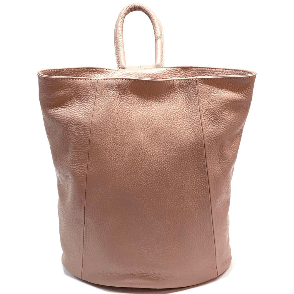 Springs Italian Leather Convertible Backpack - Made In Italy