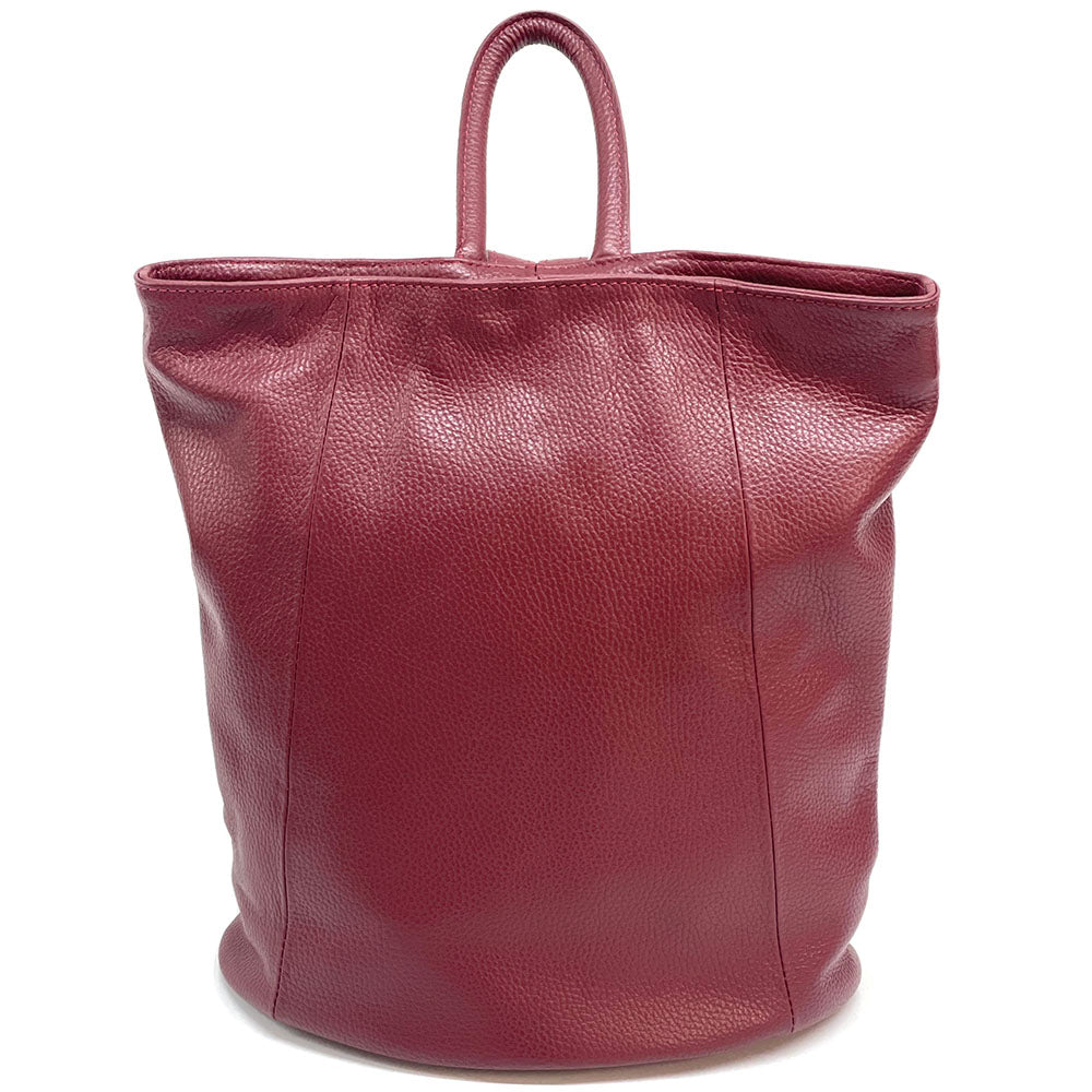 Springs Italian Leather Convertible Backpack - Made In Italy