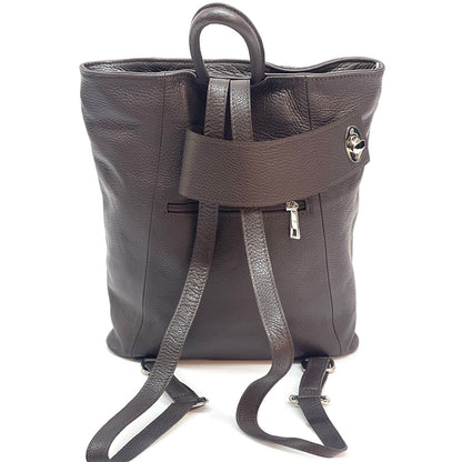 Springs Italian Leather Convertible Backpack - Made In Italy
