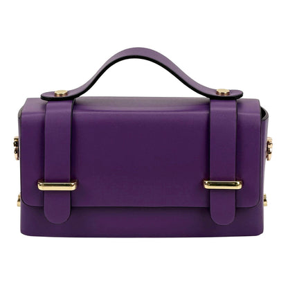 Bruna Mini Structured Leather Handbag - Made In Italy