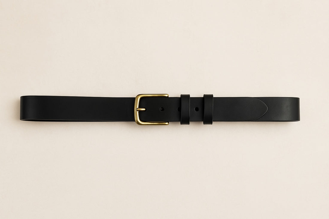 Ettore Italian Handmade Leather Belt for Men - Made In Italy