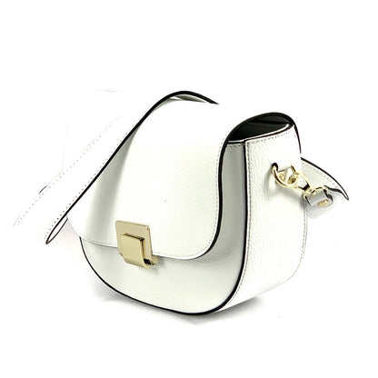 Shoulder flap bag Luna by cow leather - Made In Italy
