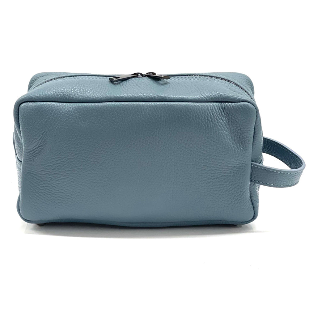 Lorenzo Pochette in Vacchetta leather - Made In Italy