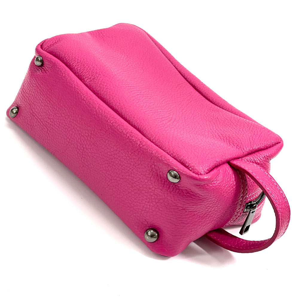 Lorenzo Pochette in Vacchetta leather - Made In Italy