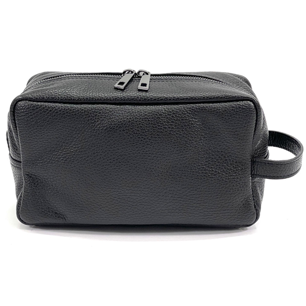 Lorenzo Pochette in Vacchetta leather - Made In Italy