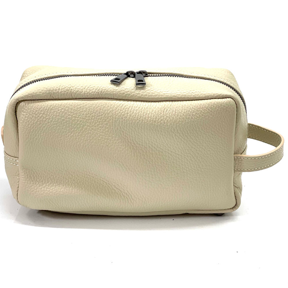 Lorenzo Pochette in Vacchetta leather - Made In Italy