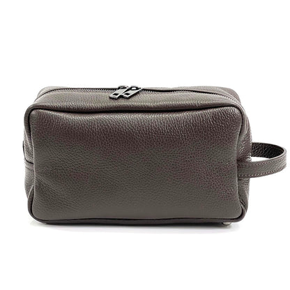Lorenzo Pochette in Vacchetta leather - Made In Italy