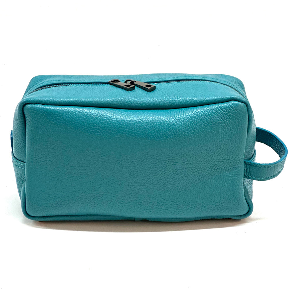 Lorenzo Pochette in Vacchetta leather - Made In Italy