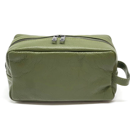 Lorenzo Pochette in Vacchetta leather - Made In Italy