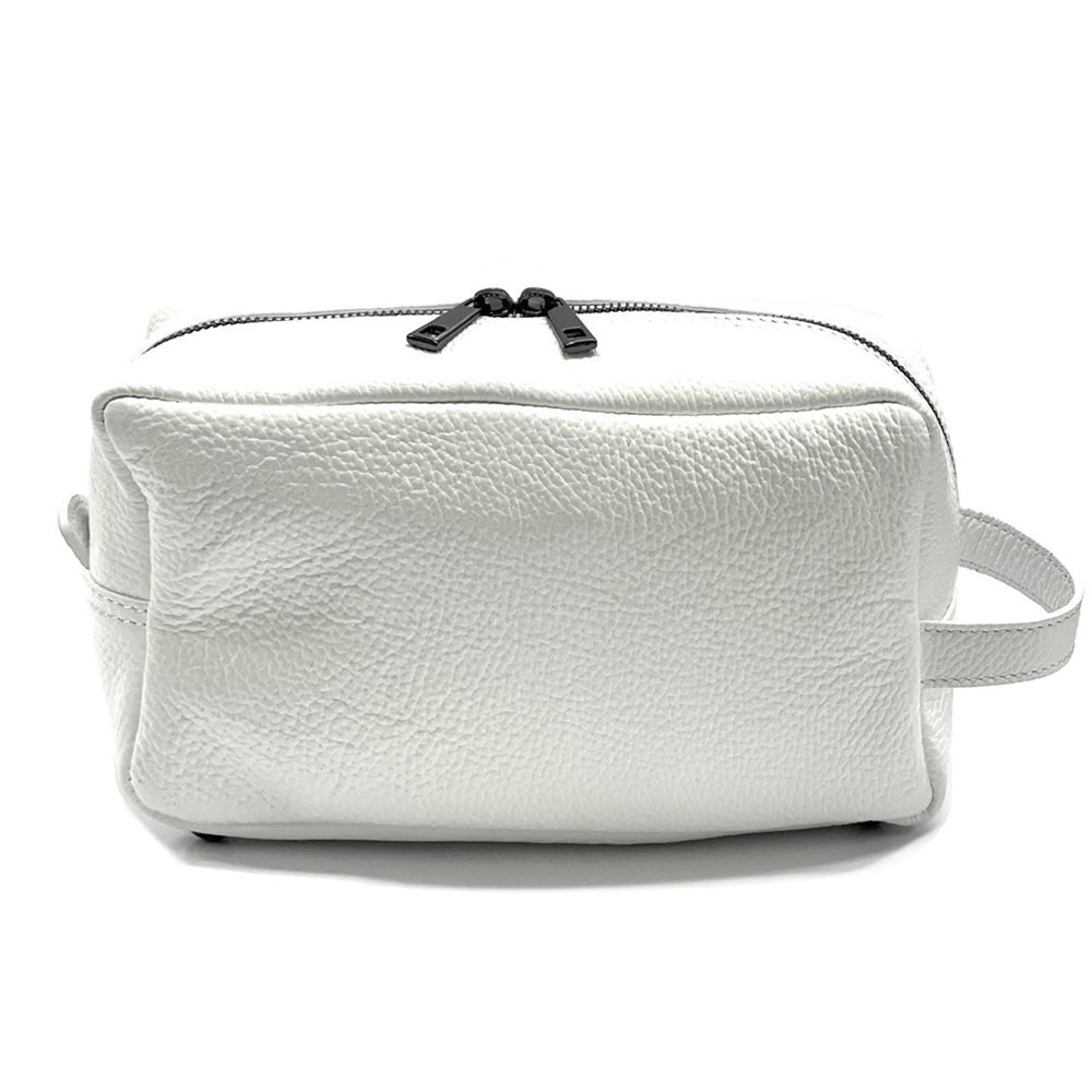 Lorenzo Pochette in Vacchetta leather - Made In Italy