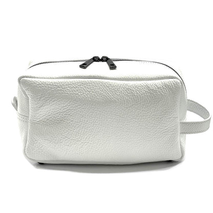 Lorenzo Pochette in Vacchetta leather - Made In Italy