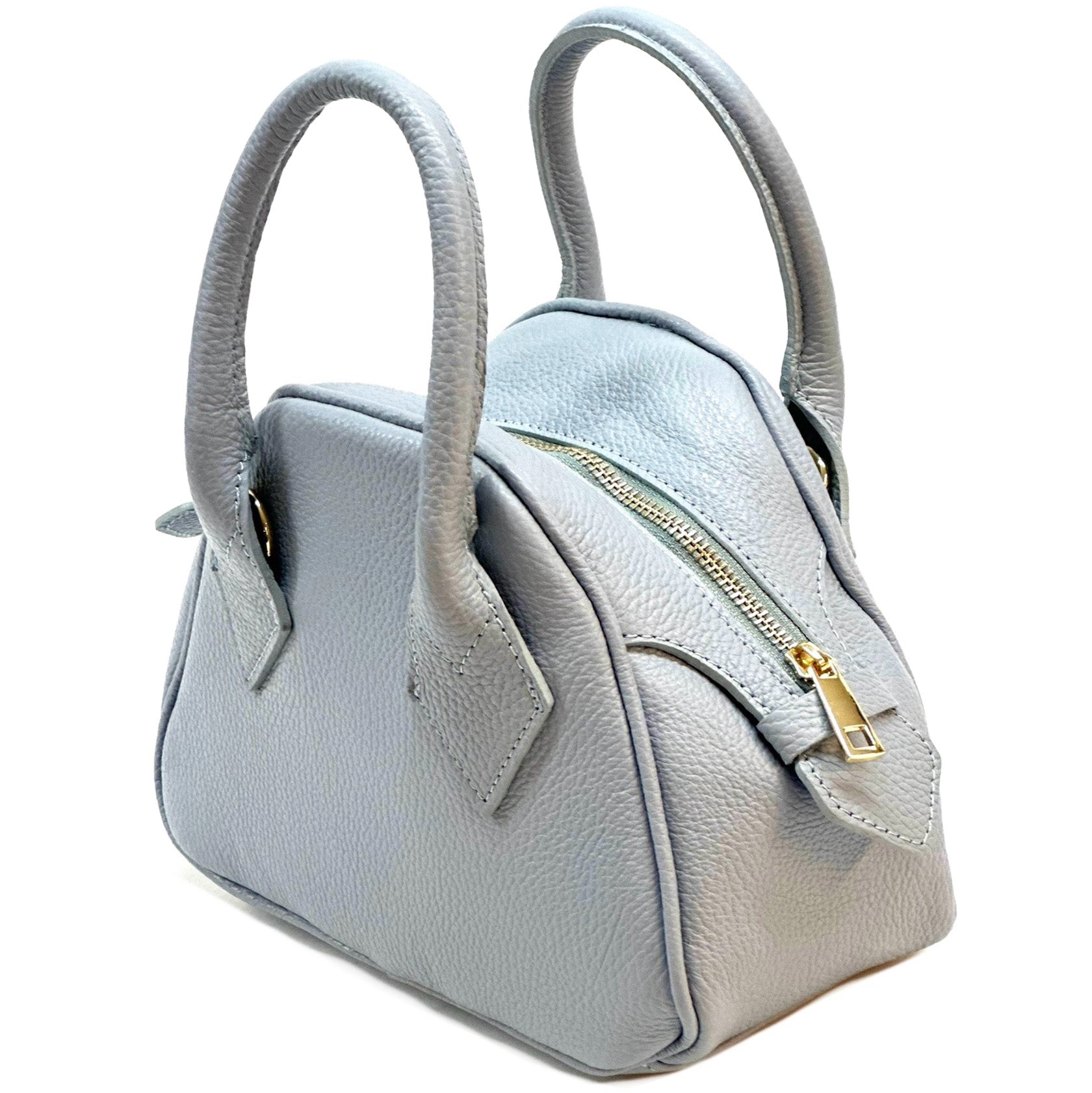 Portofino Italian Handmade Small Leather Handbag - Made In Italy