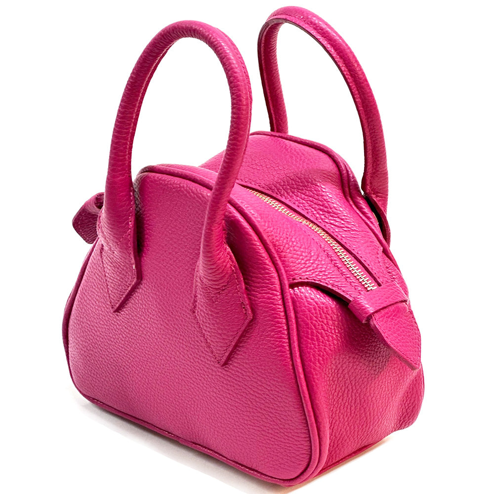Portofino Italian Handmade Small Leather Handbag - Made In Italy