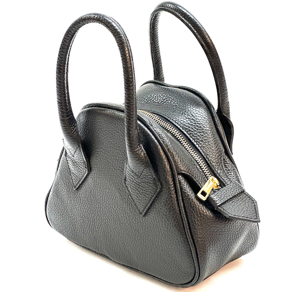 Portofino Italian Handmade Small Leather Handbag - Made In Italy