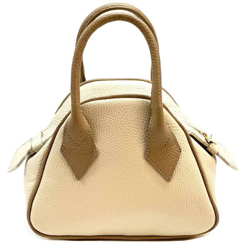 Portofino Italian Handmade Small Leather Handbag - Made In Italy