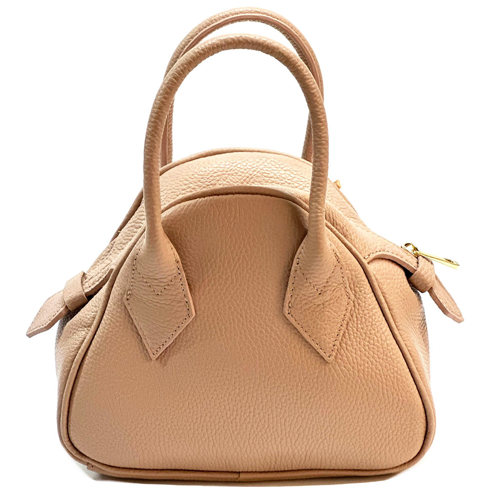 Portofino Italian Handmade Small Leather Handbag - Made In Italy