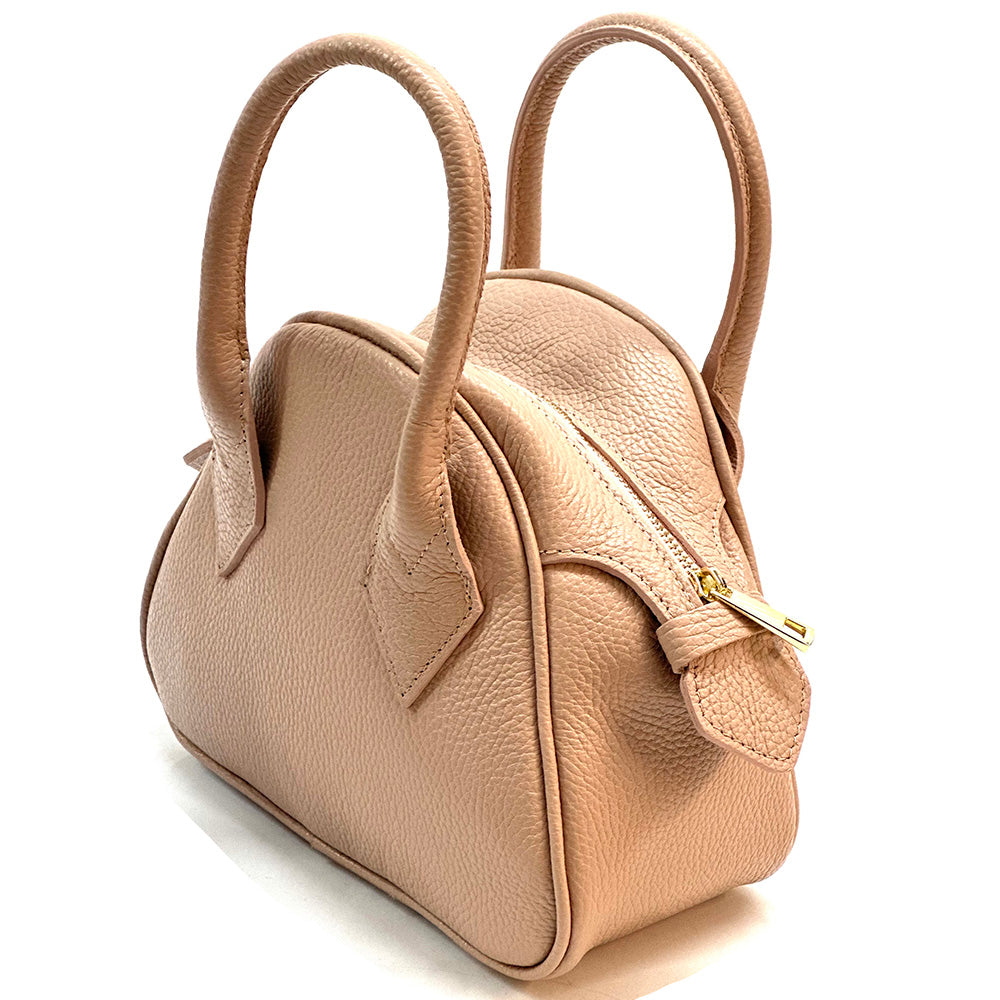 Portofino Italian Handmade Small Leather Handbag - Made In Italy