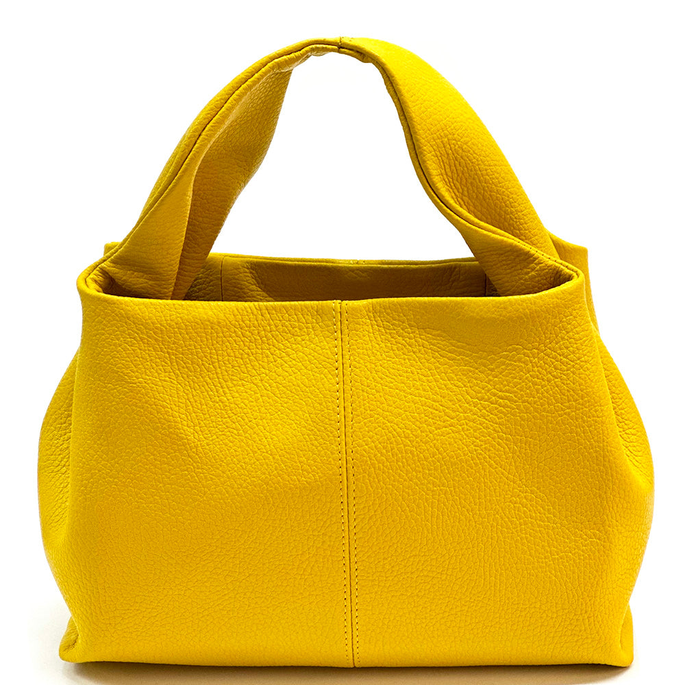 Lucea Soft Genuine Leather Handbag - Made In Italy