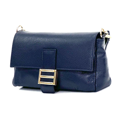 Elisabetta Shoulder Calf-Skin Leather Bag - Made In Italy