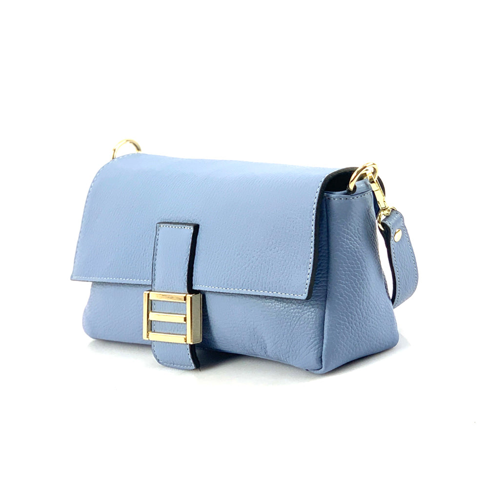 Elisabetta Shoulder Calf-Skin Leather Bag - Made In Italy