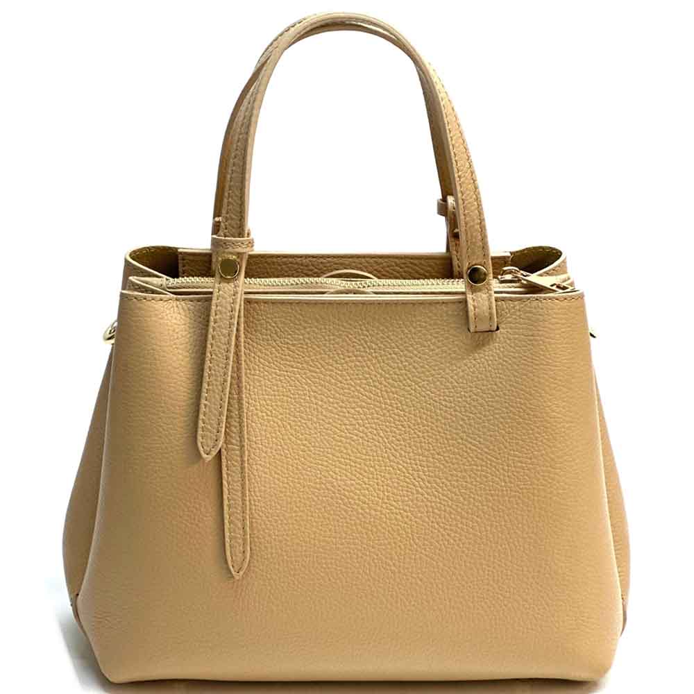 Nicoletta Italian Cow Leather Handbag - Made In Italy