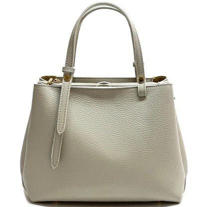 Nicoletta Italian Cow Leather Handbag - Made In Italy