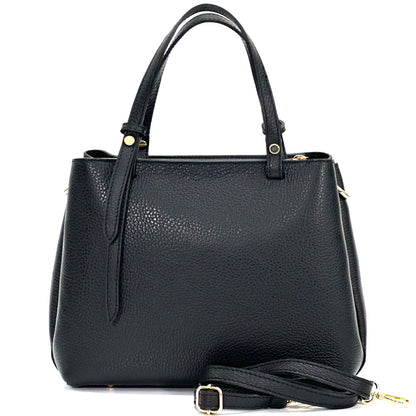 Nicoletta Italian Cow Leather Handbag - Made In Italy