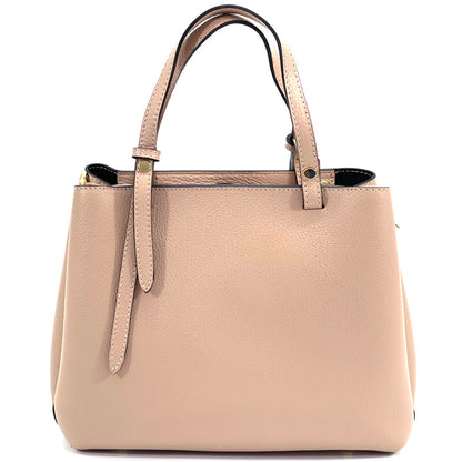 Nicoletta Italian Cow Leather Handbag - Made In Italy