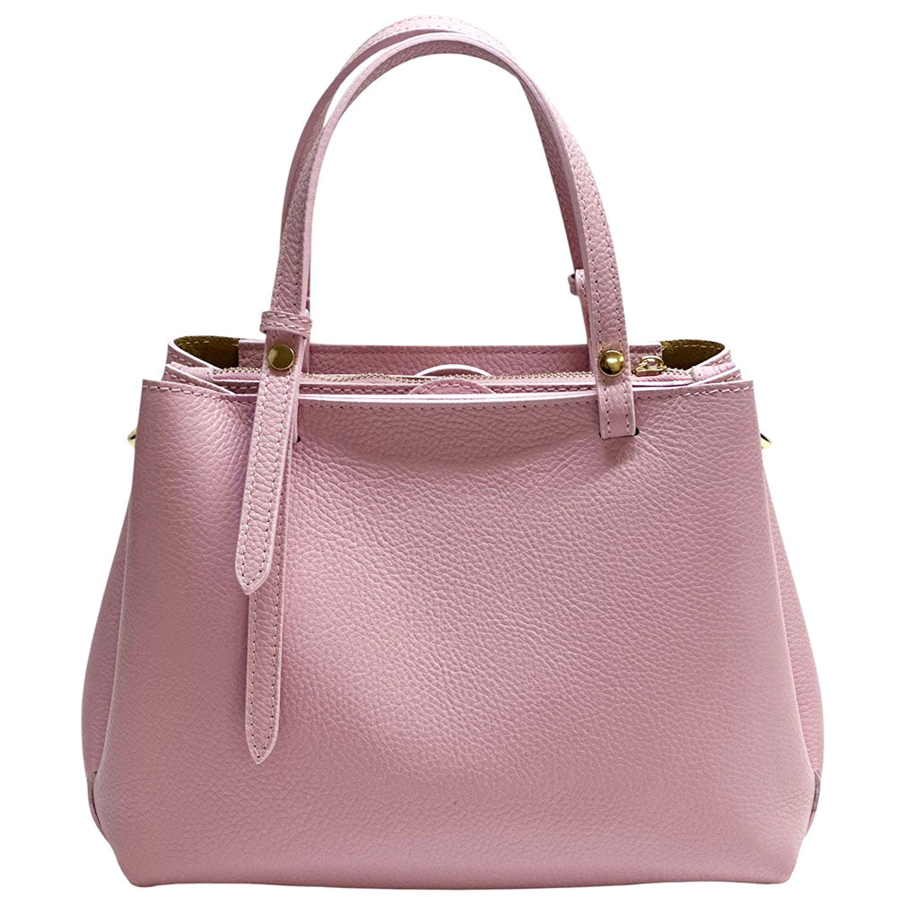 Nicoletta Italian Cow Leather Handbag - Made In Italy