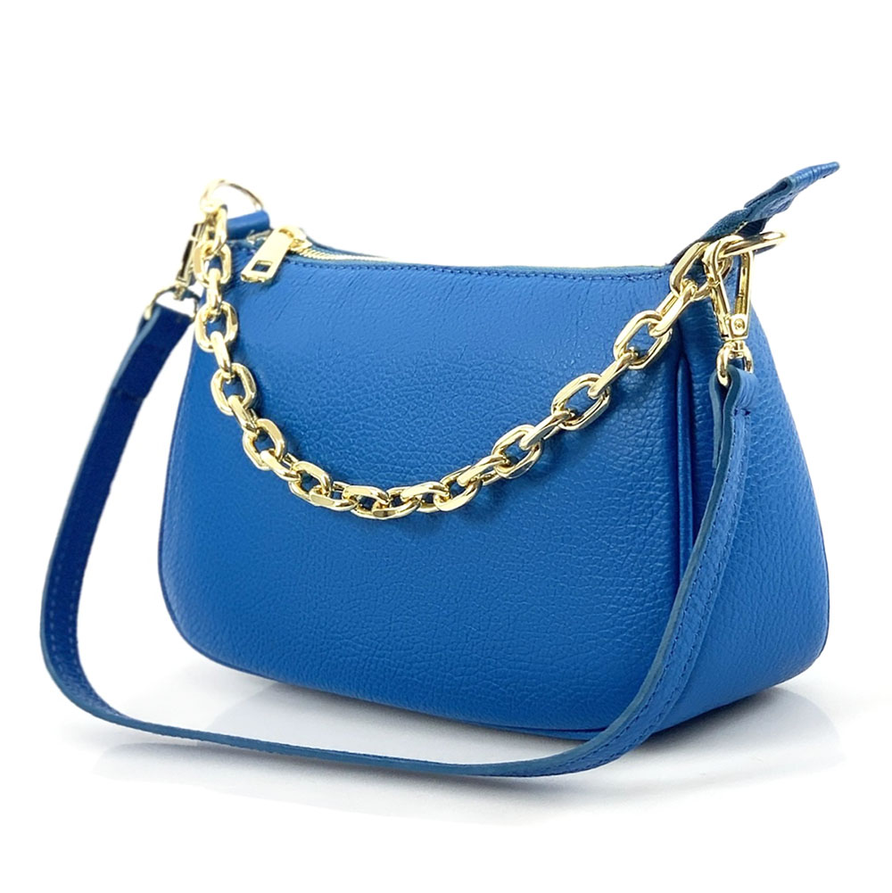Gillian leather cross bag - Made In Italy