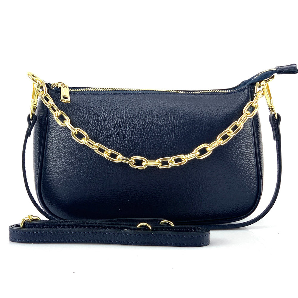 Gillian leather cross bag - Made In Italy