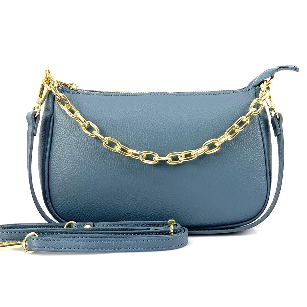 Gillian leather cross bag - Made In Italy
