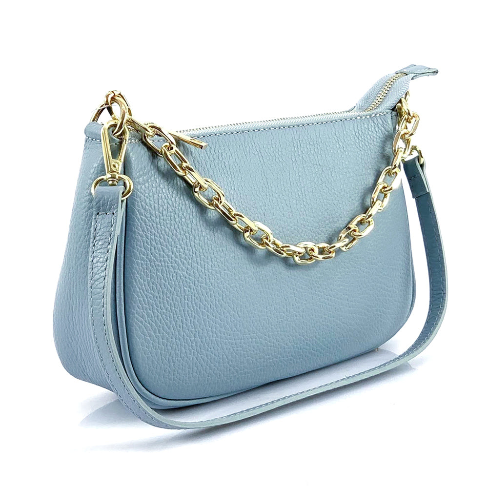 Gillian leather cross bag - Made In Italy