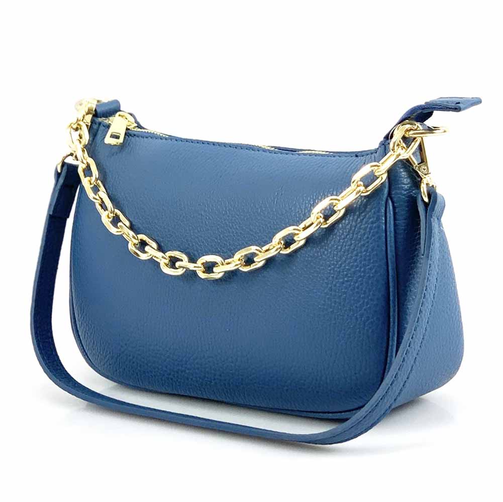 Gillian leather cross bag - Made In Italy