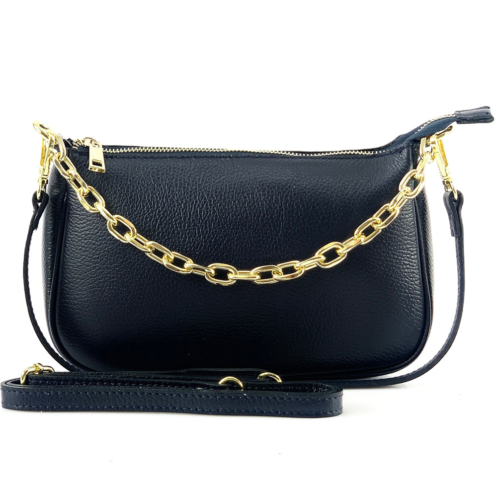 Gillian leather cross bag - Made In Italy