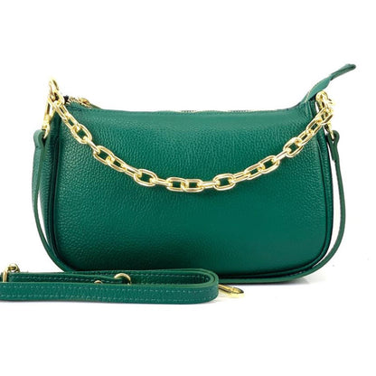 Gillian leather cross bag - Made In Italy